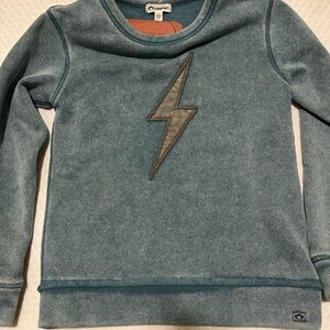 NWT Appaman Blue Lightning Bolt Sweatshirt
